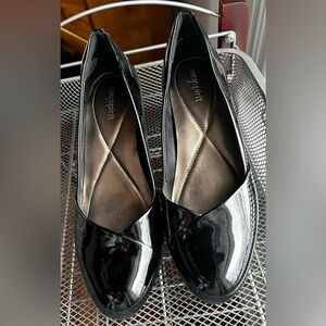 Size 8 easy spirit black upper leather